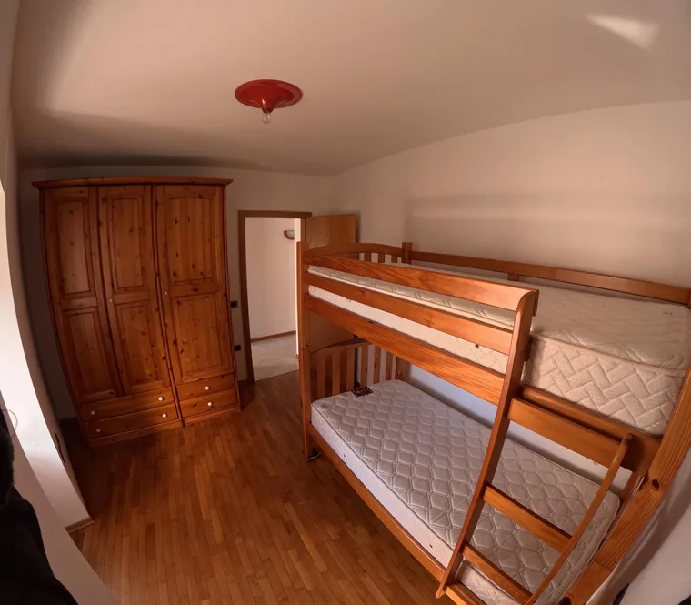 Camera con letto a castello di Casa Tiziana